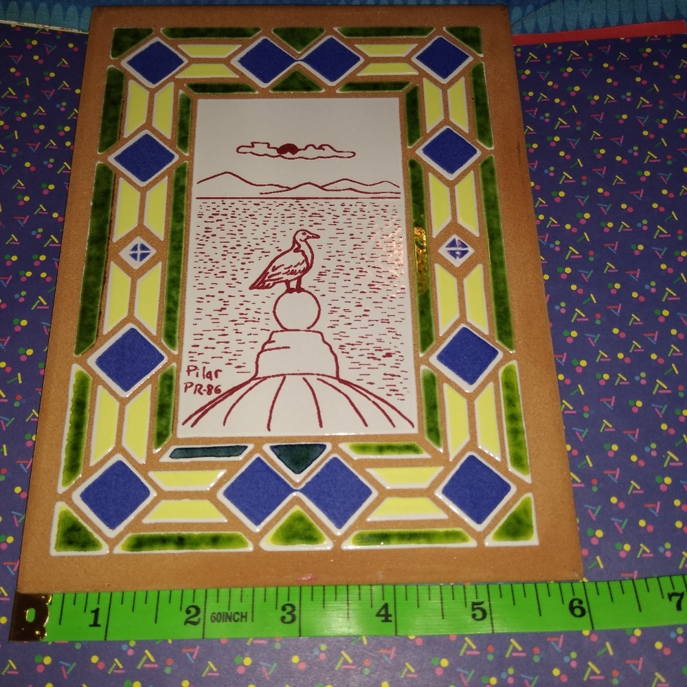 ceramic tile  made in Spain color 1986